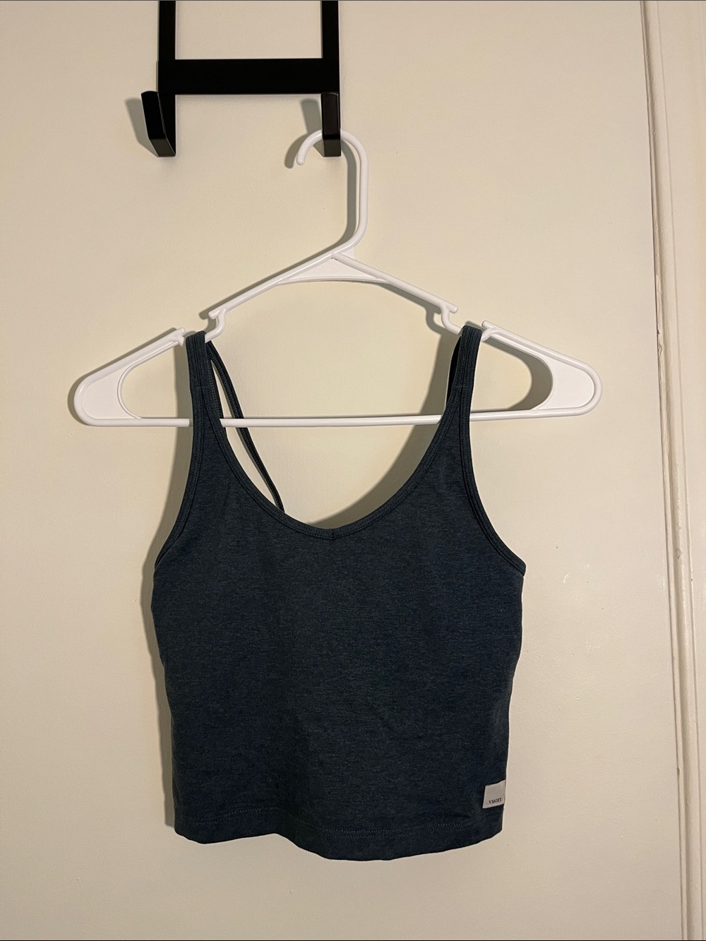 Vuori Deep Teal Scoop Neck Tank